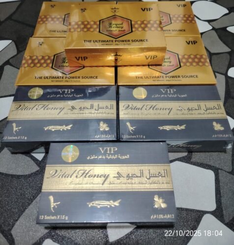 Vital royal honey vip 15 gram x 12 sachets Malaysia Original 2026 photo review