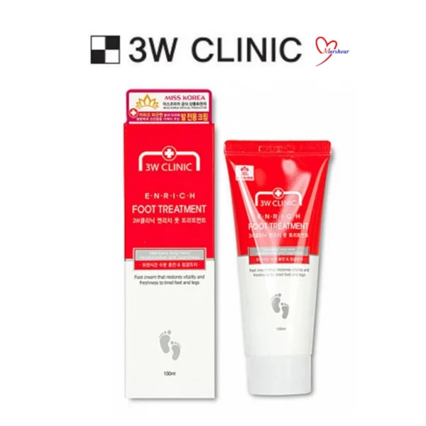 3W Clinic Enrich Foot Treatment 100ml