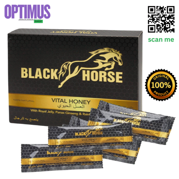 black horse vital honey malaysia original 24 sachets x 10 gram