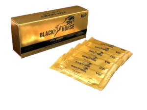 Black horse Vital honey VIP Malaysia 12 sachets X 10g 2025 Golden
