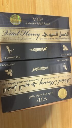 Vital royal honey vip 15 gram x 12 sachets Malaysia Original 2026 photo review